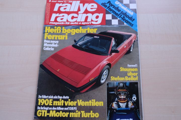 Deckblatt Rallye Racing (06/1984)